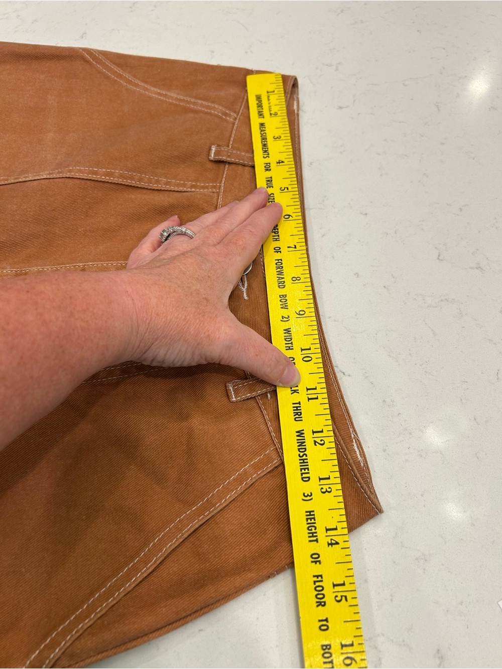 Altar'd State Rust Wide-Leg Cargo Pants - Picture 4 of 10